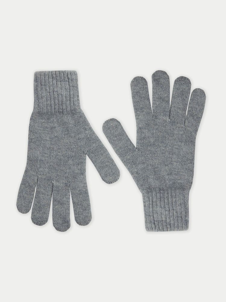 Men's Cashmere Gloves Light Gray - Gobi Cashmere