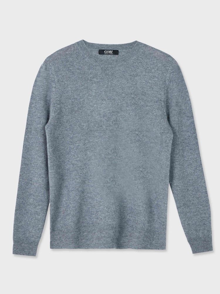 Women's Cashmere €79 Hat & Sweater Set Dim Gray- Gobi Cashmere